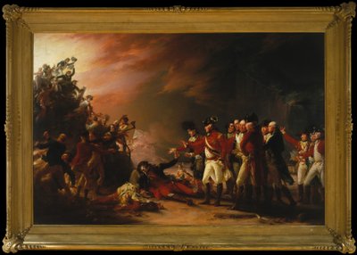 La sortita fatta dalla guarnigione di Gibilterra da John Trumbull
