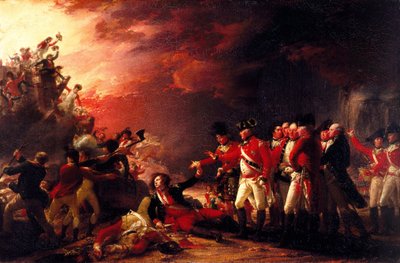 La sortita della guarnigione di Gilbraltar da John Trumbull