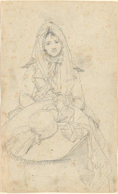 Senza Titolo, dal folio: Schizzi in Francia e Germania, uno dei 22 fogli nel Folio B da John Trumbull