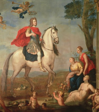 Giorgio I a cavallo da John Vanderbanck
