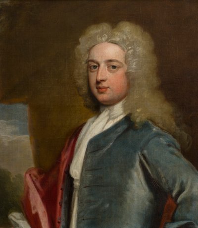Ritratto di Sir Orlando Bridgeman, 4° Barone (1695-1764) (c.1715-39) da John Vanderbank