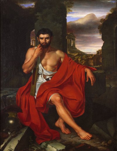 Gaio Mario tra le rovine di Cartagine, 1807 da John Vanderlyn