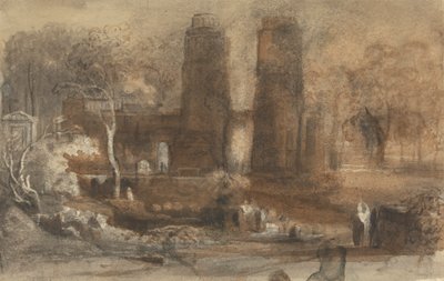 Un paesaggio romantico da John Varley