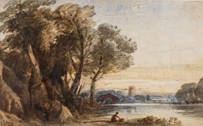 Paesaggio di Capriccio, c.1830 da John Varley