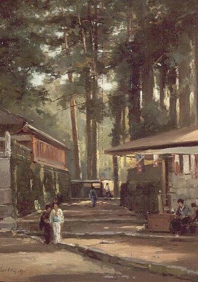 Scena di Strada Giapponese da John Varley