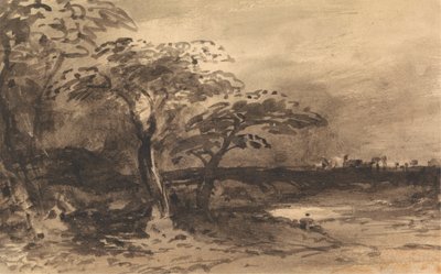 Fiume, alberi e città lontana da John Varley