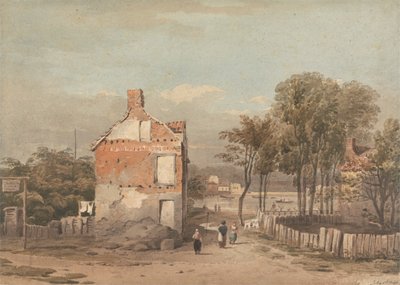 Il Tamigi Vicino al Penitenziario, Millbank, Londra da John Varley
