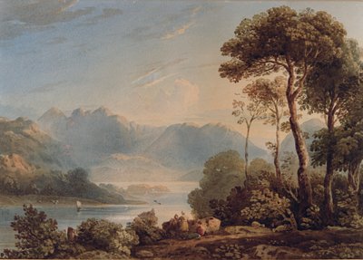 Vista dal ponte di Grange, Borrowdale da John Varley