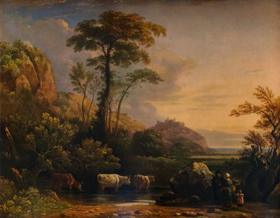 Castello di Harlech, 1832, 1938 da John Varley I