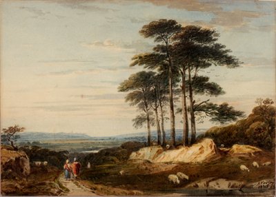 Paesaggio, 1835 da John Varley I