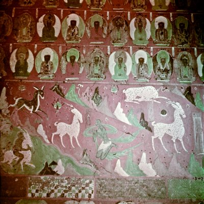 Grotte di Dunhuang, Cina, Foto 1231/6 (79) da John Vincent