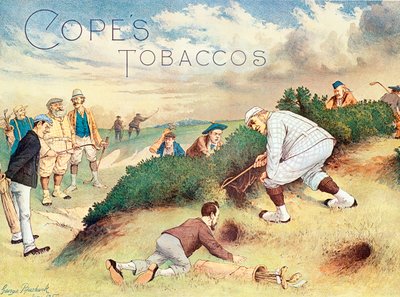 Pubblicità Satirica per i Tabacchi di Cope, c. 1890 da John Wallace