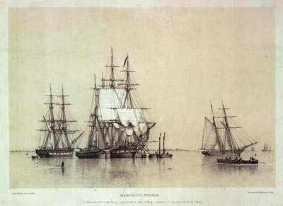 Studi Marini, navi mercantili da John Ward
