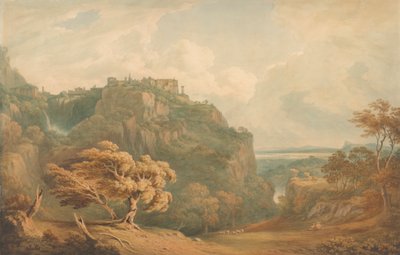 Veduta di Tivoli verso Roma da John Warwick Smith
