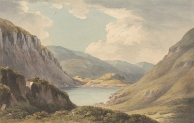 Llyn Geirionedd non Lontano da Trefriew, sul Fiume Conway, Carnarvonshire da John Warwick Smith