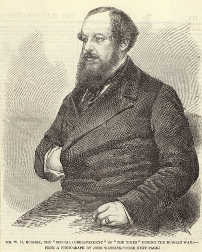 Ritratto di Sir William Howard Russell da John Watkins