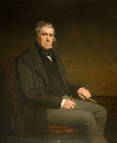 Ritratto di David Cox da John Watson Gordon