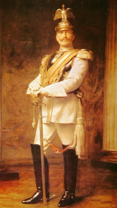 Kaiser Guglielmo II, imperatore di Germania da John Watson Nicol
