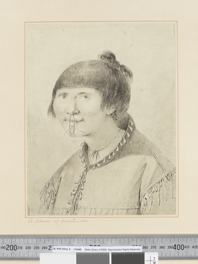 F.29 Una donna di Oonalashka, c.1773-84 da John Webber