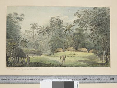 F.8 Una Fiatooka, o Morai in Tongataboo, c.1773-84 da John Webber
