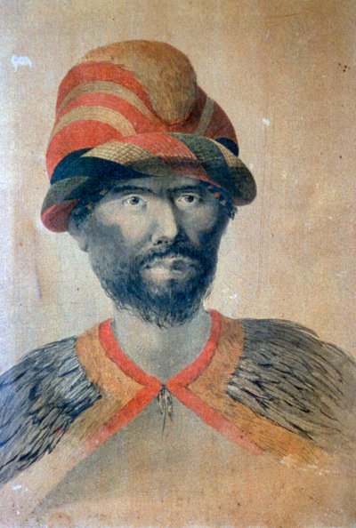 Hawaiano, XVIII secolo da John Webber