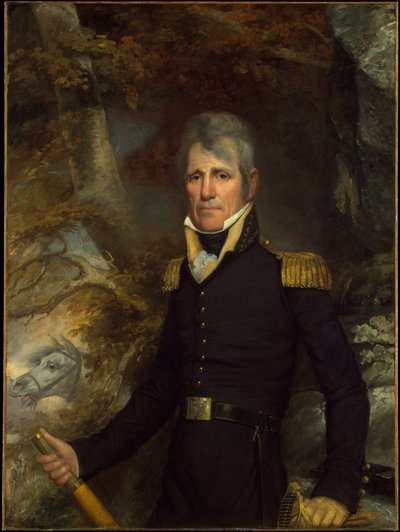 Generale Andrew Jackson, c.1819 da John Wesley Jarvis