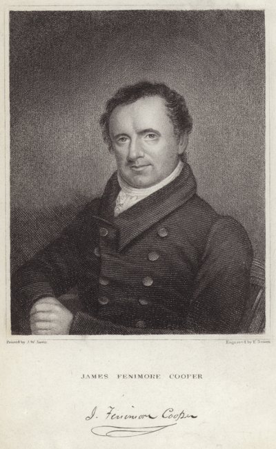 Ritratto di James Fenimore Cooper da John Wesley Jarvis