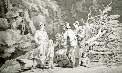 La famiglia del taglialegna da John White Abbot