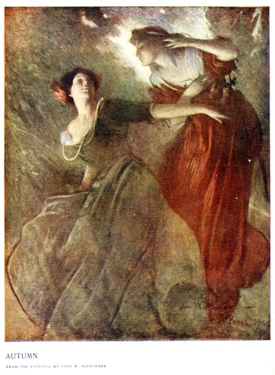 Autunno di John White Alexander da John White Alexander
