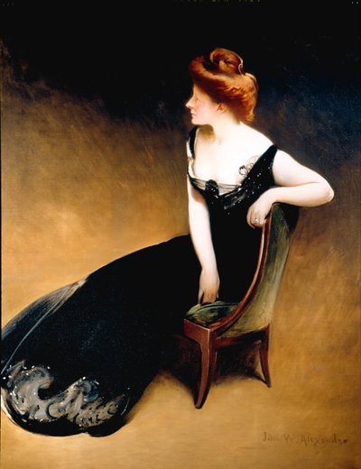 Ritratto della signora V, signora Herman Duryea da John White Alexander