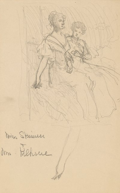 Studio per Le Sorelle Skinner da John White Alexander