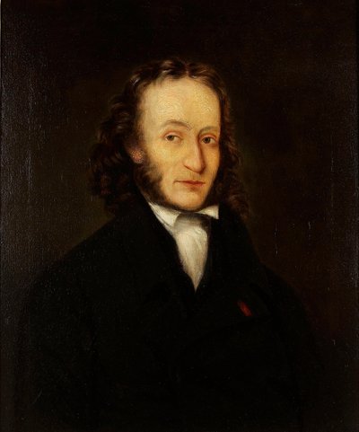 Ritratto di Niccolò Paganini, 1782-1840, 1836 da John Whittle
