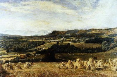 Cartmel Priory e Langdale Pikes da John William Buxton Knight