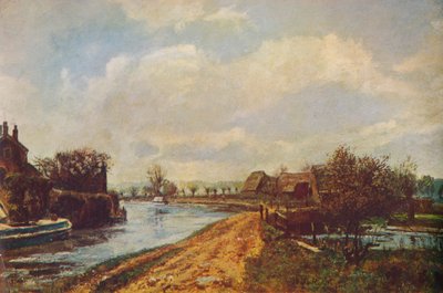 Il canale a Rickmansworth da John William Buxton Knight