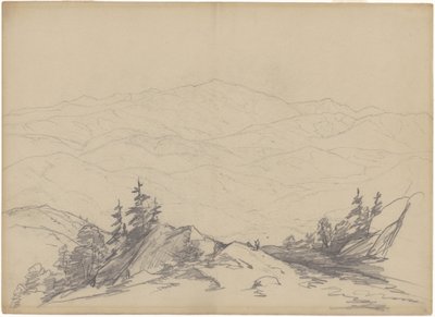 Paesaggio montano da John William Casilear