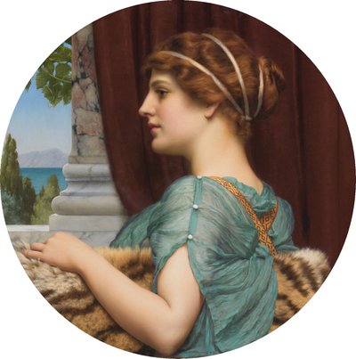 Una signora pompeiana da John William Godward