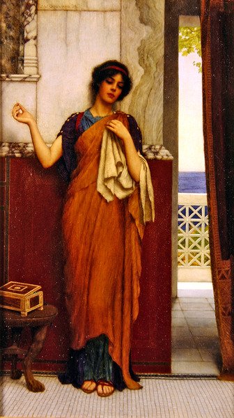 Un punto nel tempo (Pensieri oziosi) da John William Godward