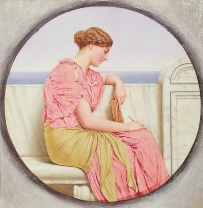 Riflessioni, 1918 da John William Godward