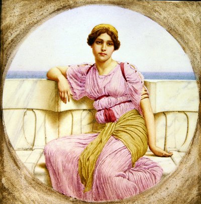 Riflessioni, 1918 da John William Godward