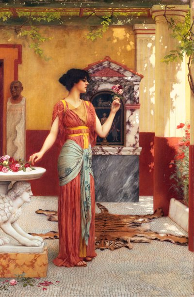 Il Bouquet da John William Godward