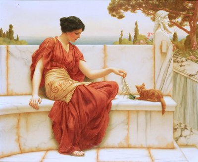 Il Favorito, 1901 da John William Godward