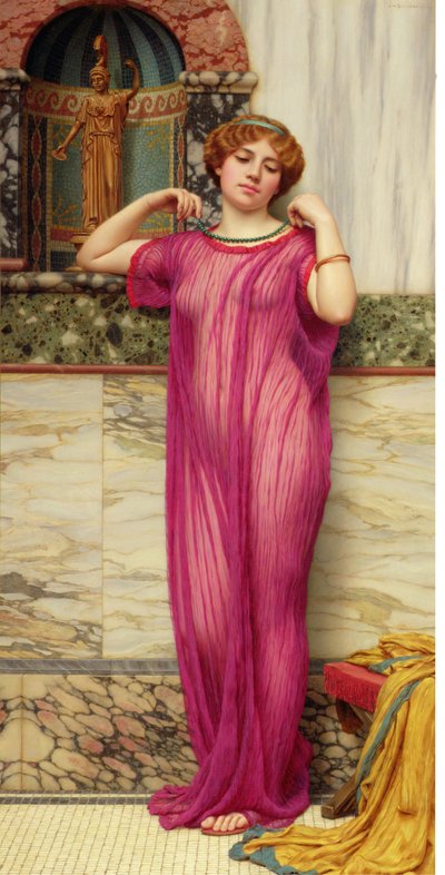 La collana, c.1900 da John William Godward