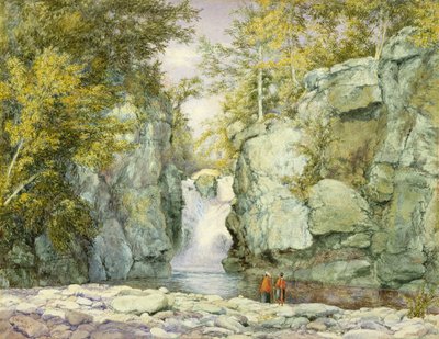 Fawns Leap, Monti Catskill, 1867 da John William Hill