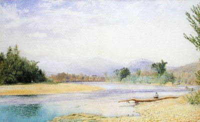 Pesca nelle White Mountains da John William Hill