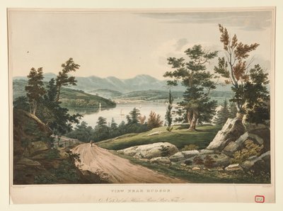 Vista vicino a Hudson da John William Hill