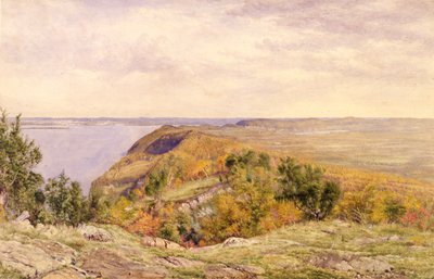 Vista da High Tor, Haverstraw, New York, 1866 da John William Hill