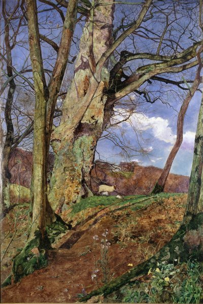 Uno studio, in marzo da John William Inchbold