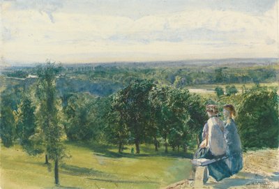 Nel Parco di Richmond da John William Inchbold