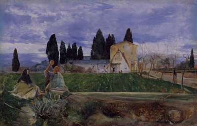 Primavera in Spagna, vicino a Gordella, c. 1869 da John William Inchbold