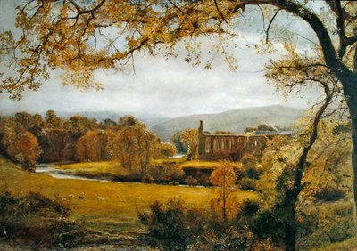 Abbazia di Bolton, Wharfedale da John William North